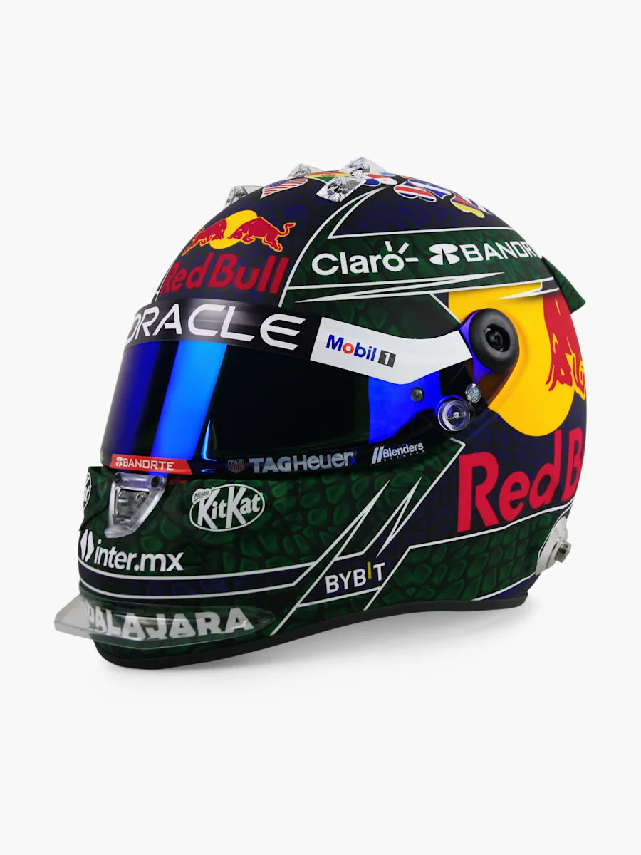 [Pre-Order] Red Bull Racing 2024 Sergio Perez Miami Helmet 1:2 1:4 - Main Image