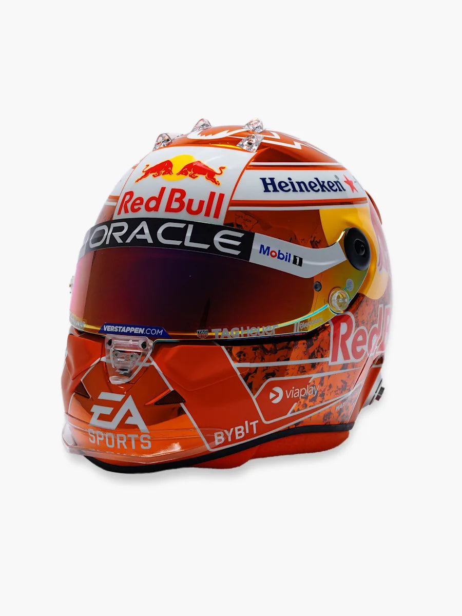 Red Bull Racing 2024 Max Verstappen Orange Tribute Helmet 1 Red Bull Racing 2024 Max Verstappen Orange Tribute Helmet 1