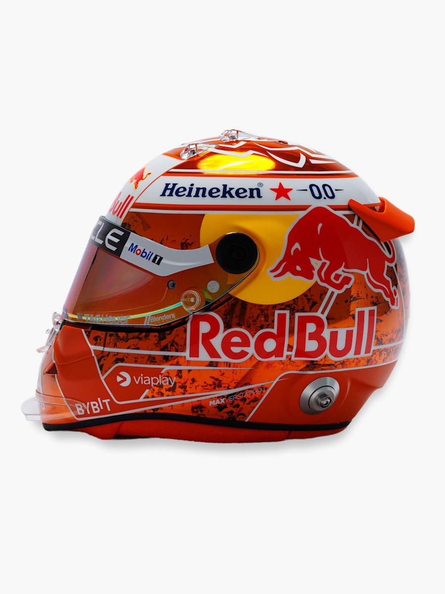 Red Bull Racing 2024 Max Verstappen Orange Tribute Helmet 1:2 | 1:4