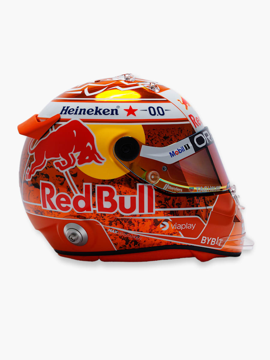 Red Bull Racing 2024 Max Verstappen Orange Tribute Helmet 1:2 | 1:4