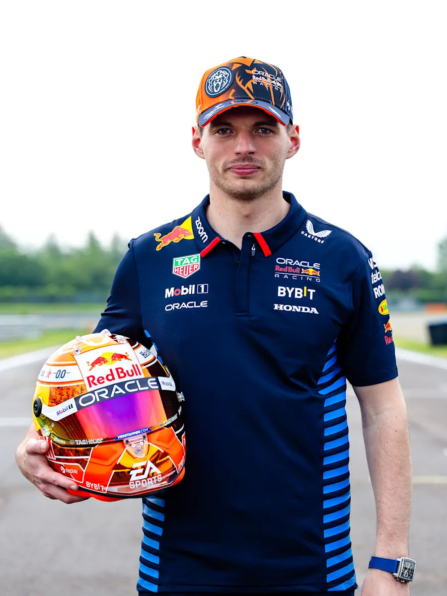 Red Bull Racing 2024 Max Verstappen Orange Tribute Helmet 1:2 | 1:4