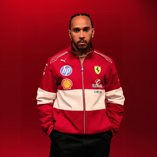 Scuderia Ferrari 2025 Team Vintage Jacket