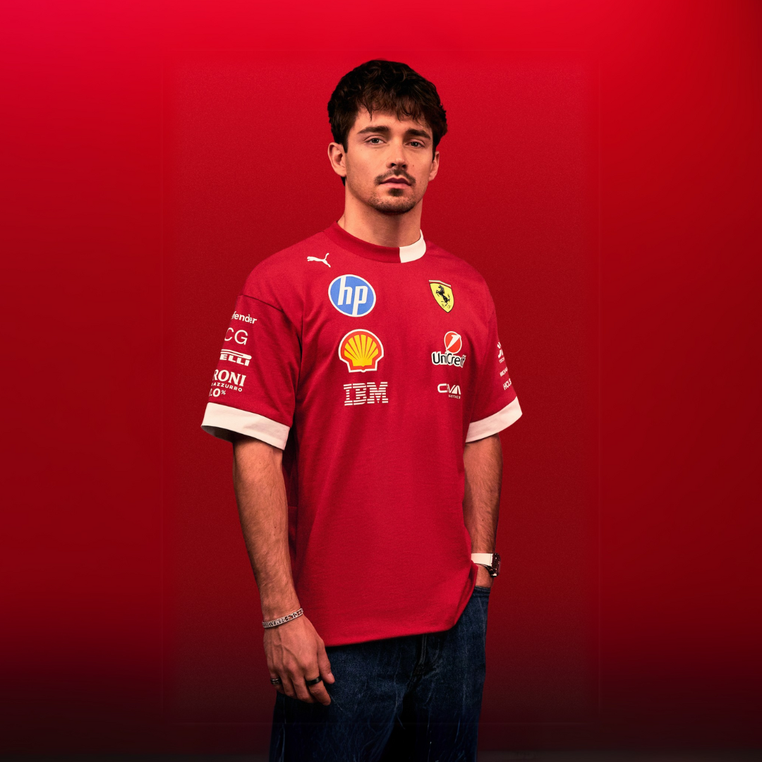 Scuderia Ferrari 2025 Team Oversized T-Shirt