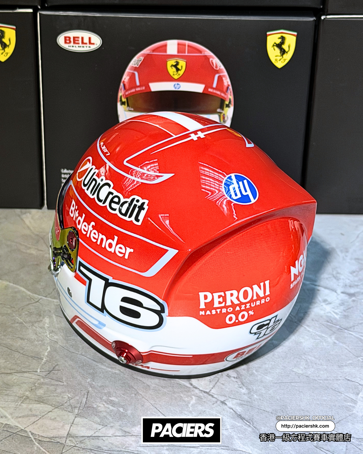 Bell 1:2 Scuderia Ferrari 2026 Charles Leclerc Helmet