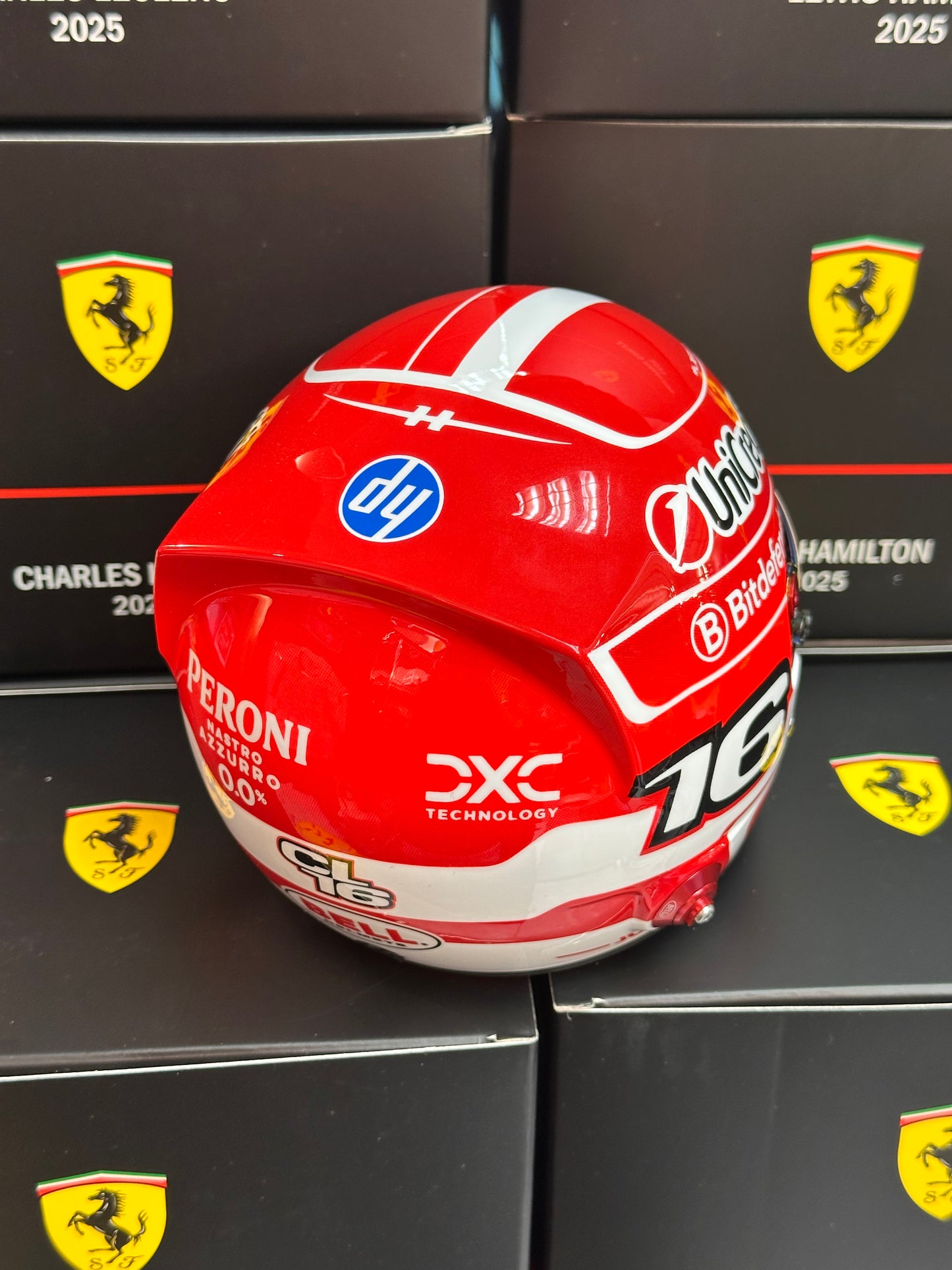 Bell 1:2 Scuderia Ferrari 2025 Charles Leclerc Helmet