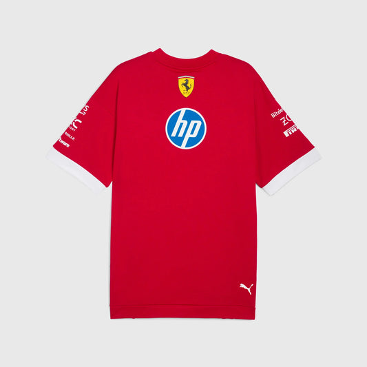 Scuderia Ferrari 2025 Team Oversized T-Shirt