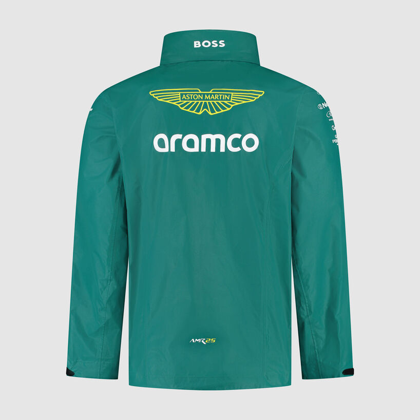 Aston Martin F1 2025 Team Rain Jacket