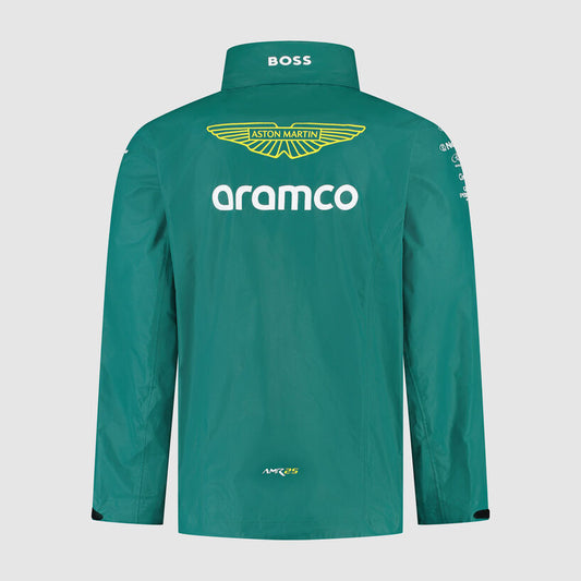 Aston Martin F1 2025 Team Rain Jacket