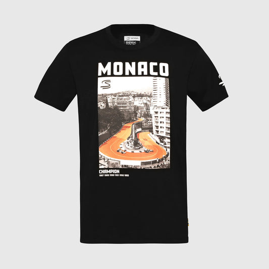Ayrton Senna 2025 Monaco Circuit T-shirt