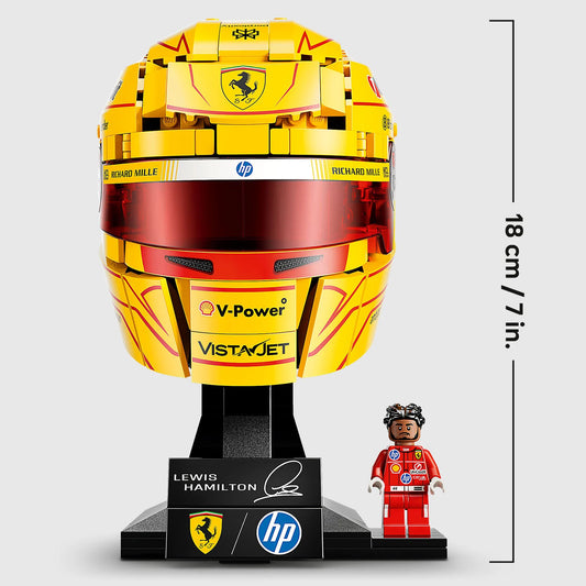 Scuderia Ferrari 2026 LEGO® Lewis Hamilton Helmet Set