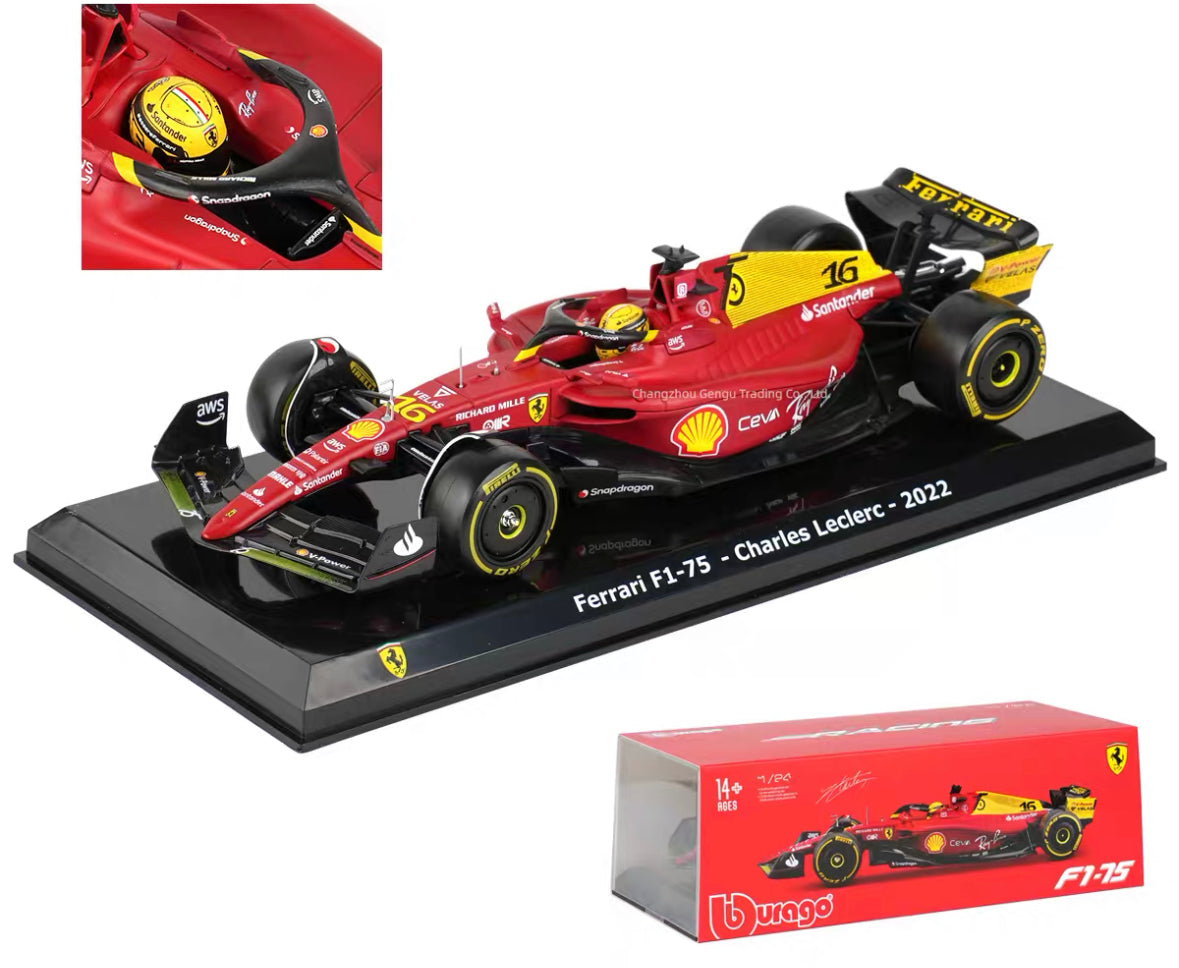 Spot] Bburago 1:43 Scuderia Ferrari F1-75 (2022) Monza Special Livery –  PACIERSHK