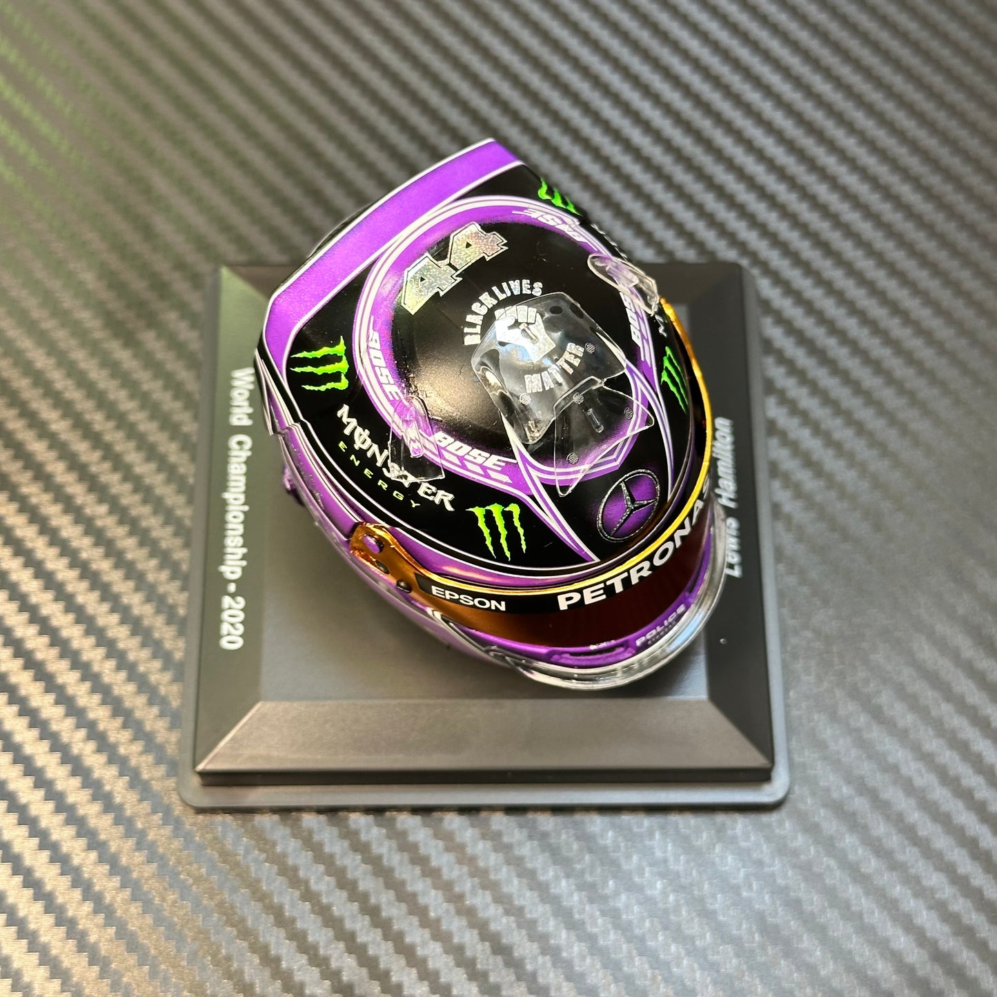 Spark 1:5 Mercedes-AMG F1 2020 Lewis Hamilton Turkish GP World Champion Helmet