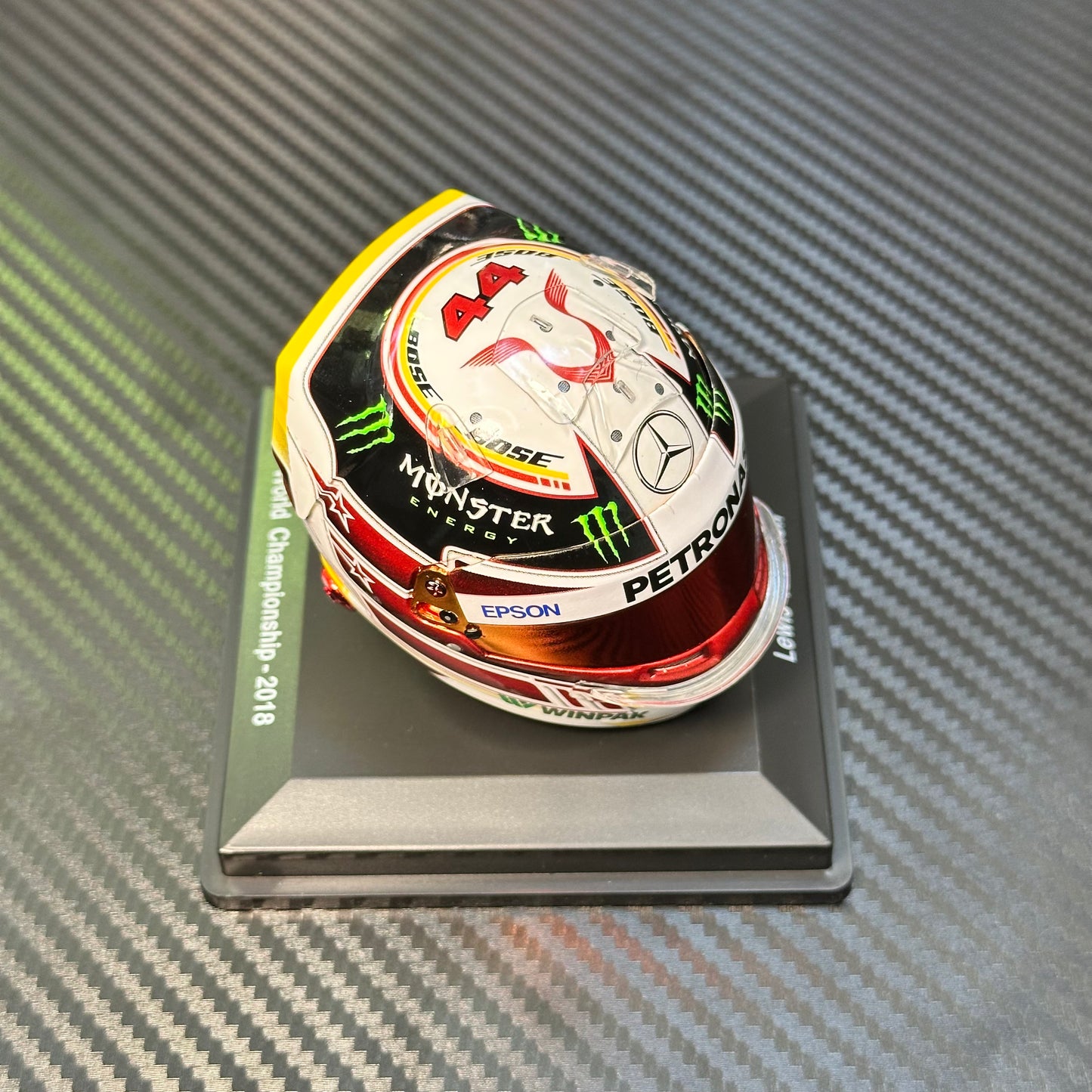 Spark 1:5 Mercedes-AMG F1 2018 Lewis Hamilton Mexican GP World Champion Helmet