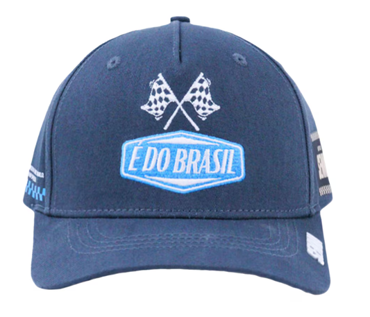 Ayrton Senna x Netflix Cap - Gray Blue