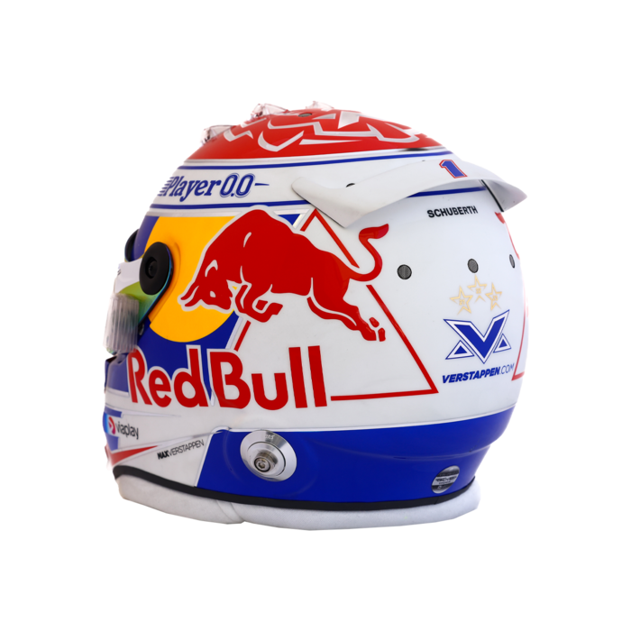Red Bull Racing 2024 Max Verstappen Season Helmet 1:2 | 1:4
