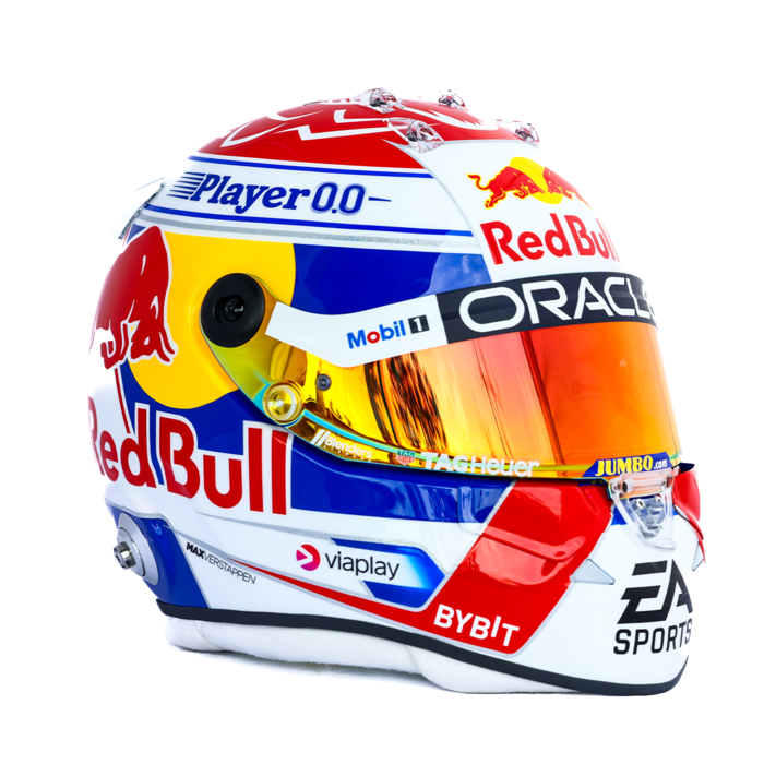 Casque F1 Verstappen Autriche GP 2020 Schuberth - Miniature échelle 1/2 - Collection