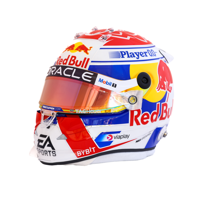 Red Bull Racing 2024 Max Verstappen Season Helmet 1:2 | 1:4