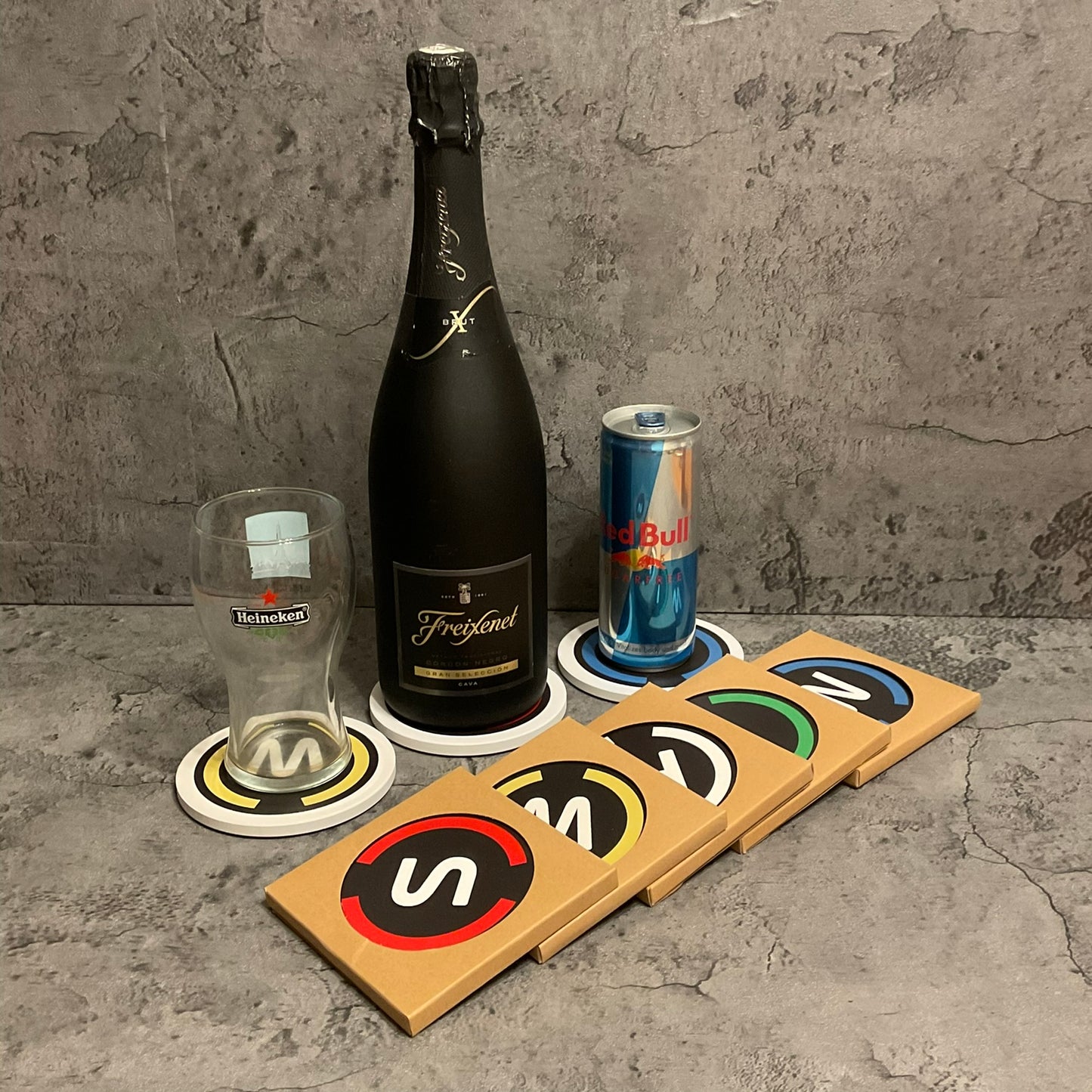 Ceramic Coaster - Tire Set