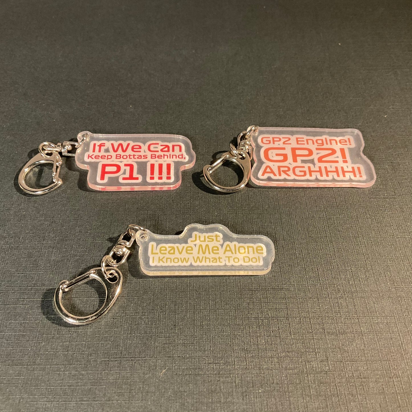 Die-cut Acrylic KeyChain - Driver’s Radio