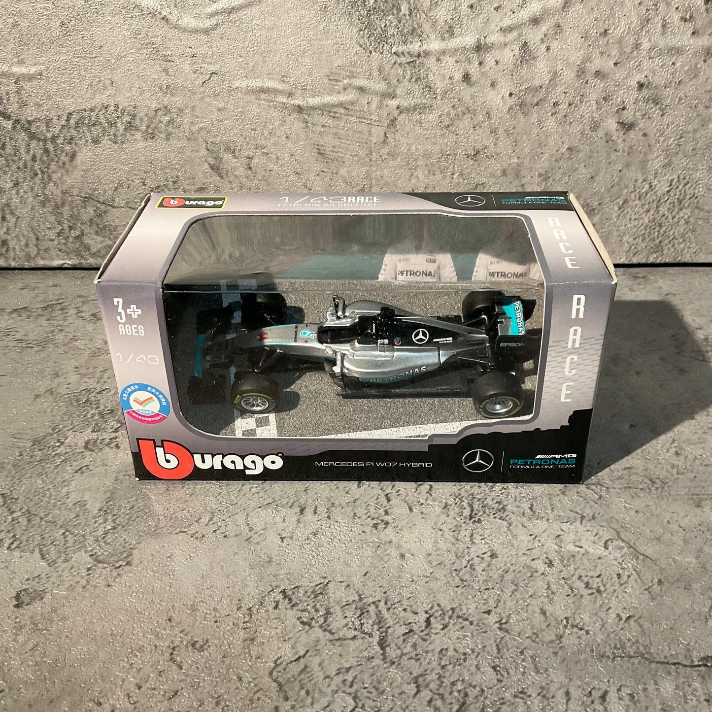 Mercedes-AMG - Mercedes F1 W07 Hybrid (2016) - 1/43