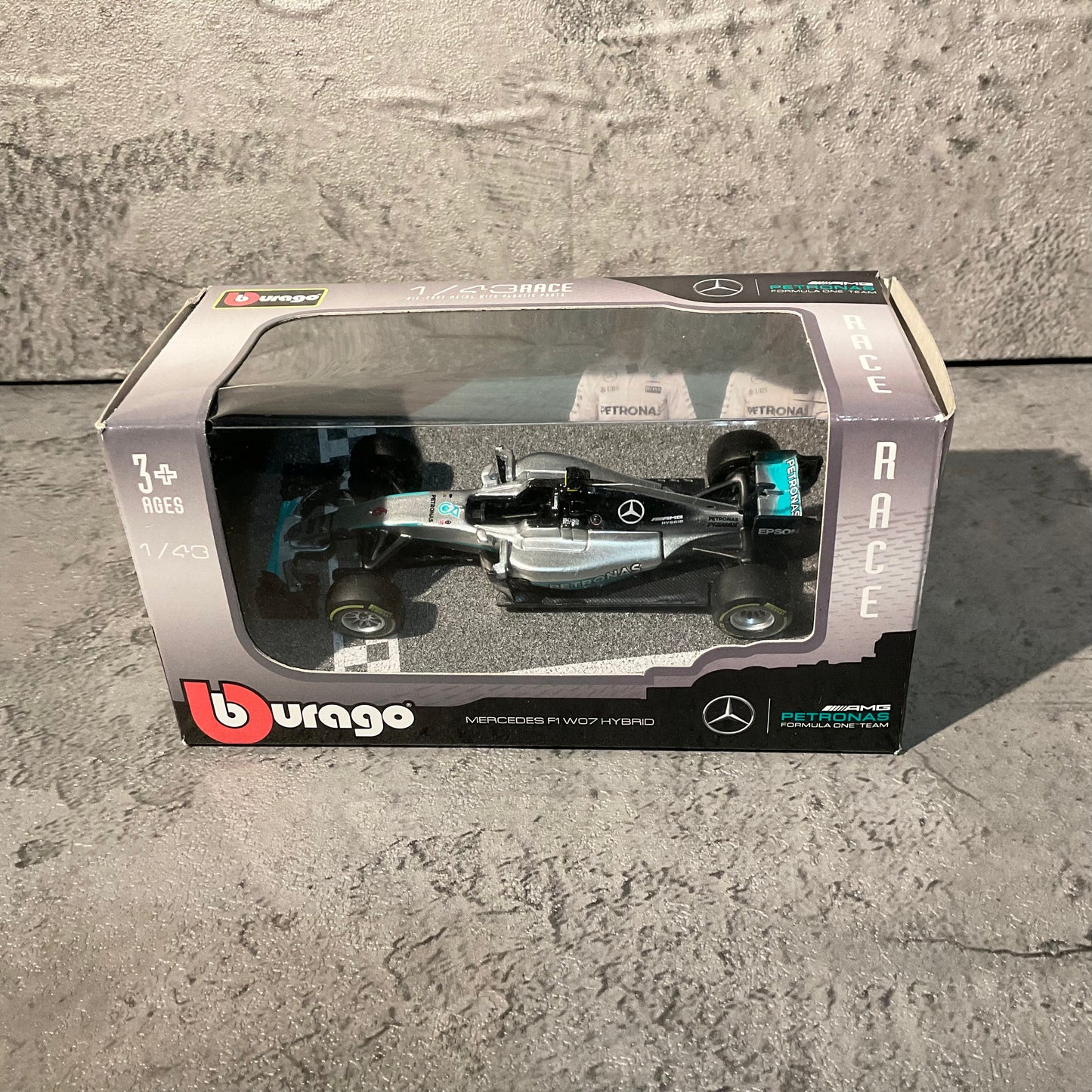 Mercedes-AMG - Mercedes F1 W07 Hybrid (2016) - 1/43
