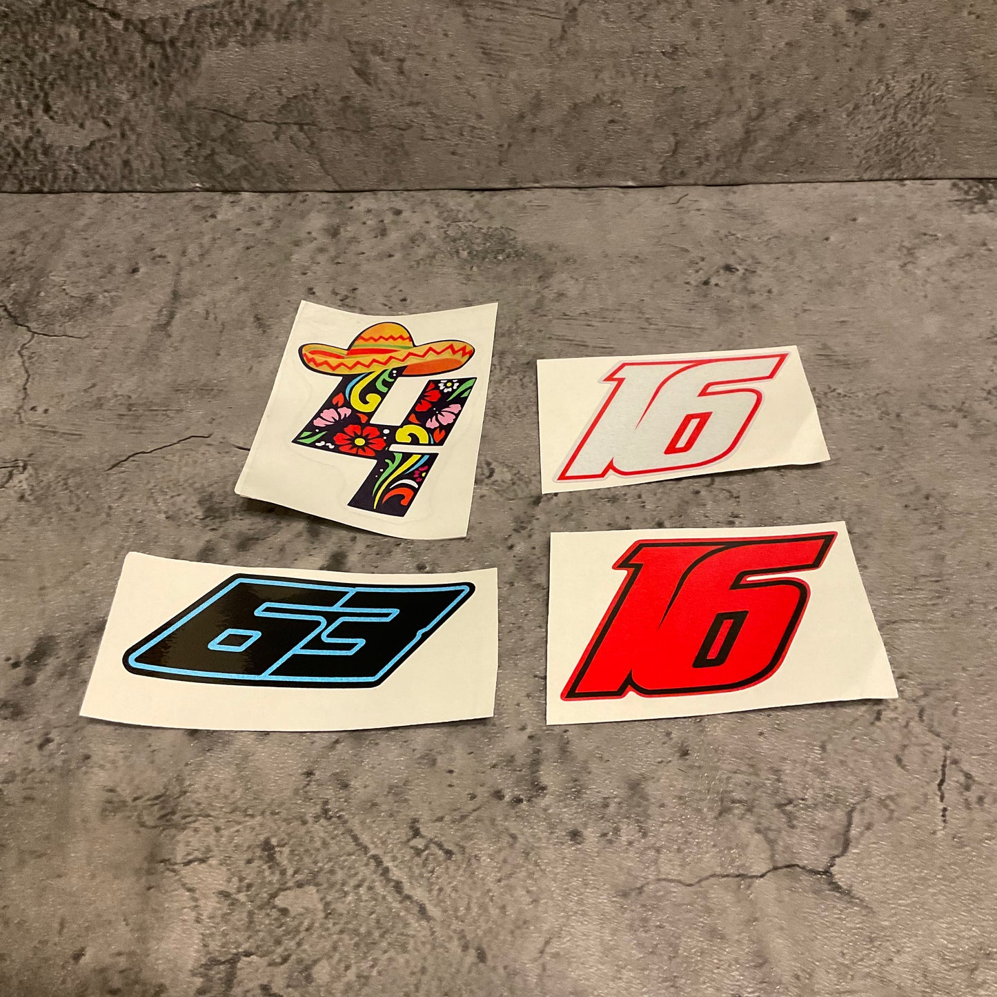 3M High End Stickers - F1 Drivers, Teams and Sponsors