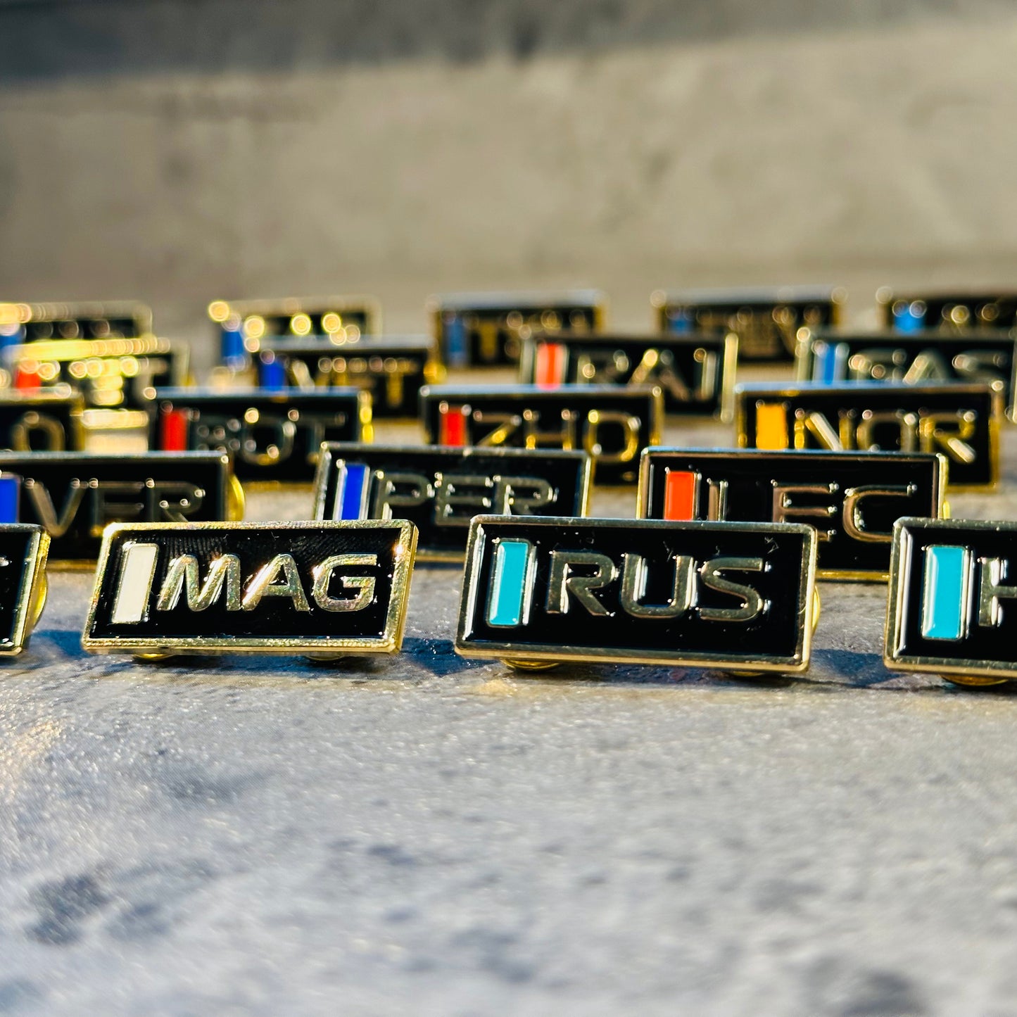 Electroplating Pin - 2023 F1 Race Drivers