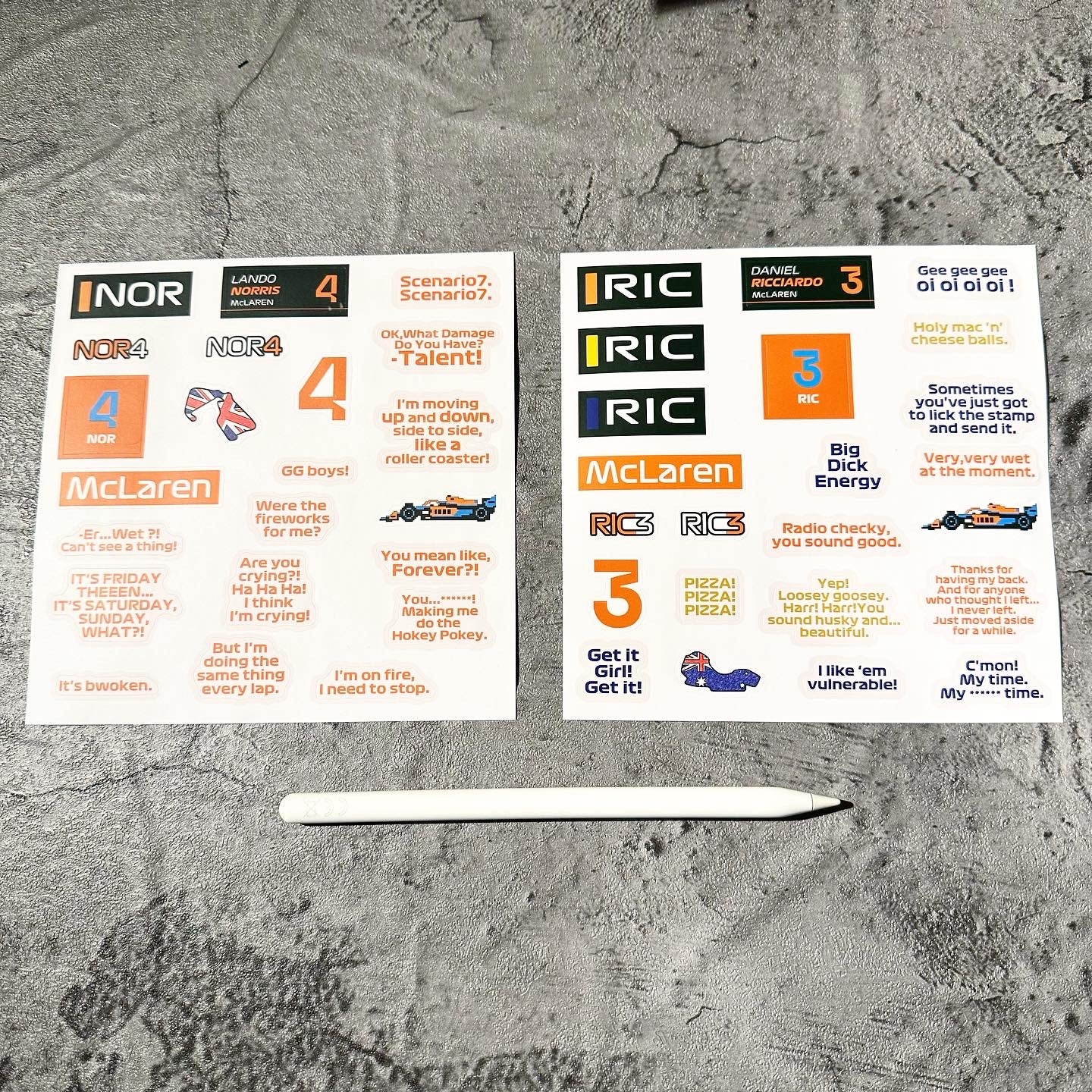 Stickers Drivers' Mix
