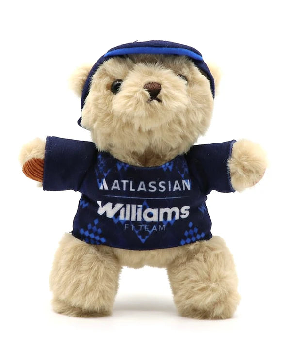 [Pre-Order] Williams Racing 2026 Japanese GP Bear Keyring [Suzuka Circuit Exclusive]