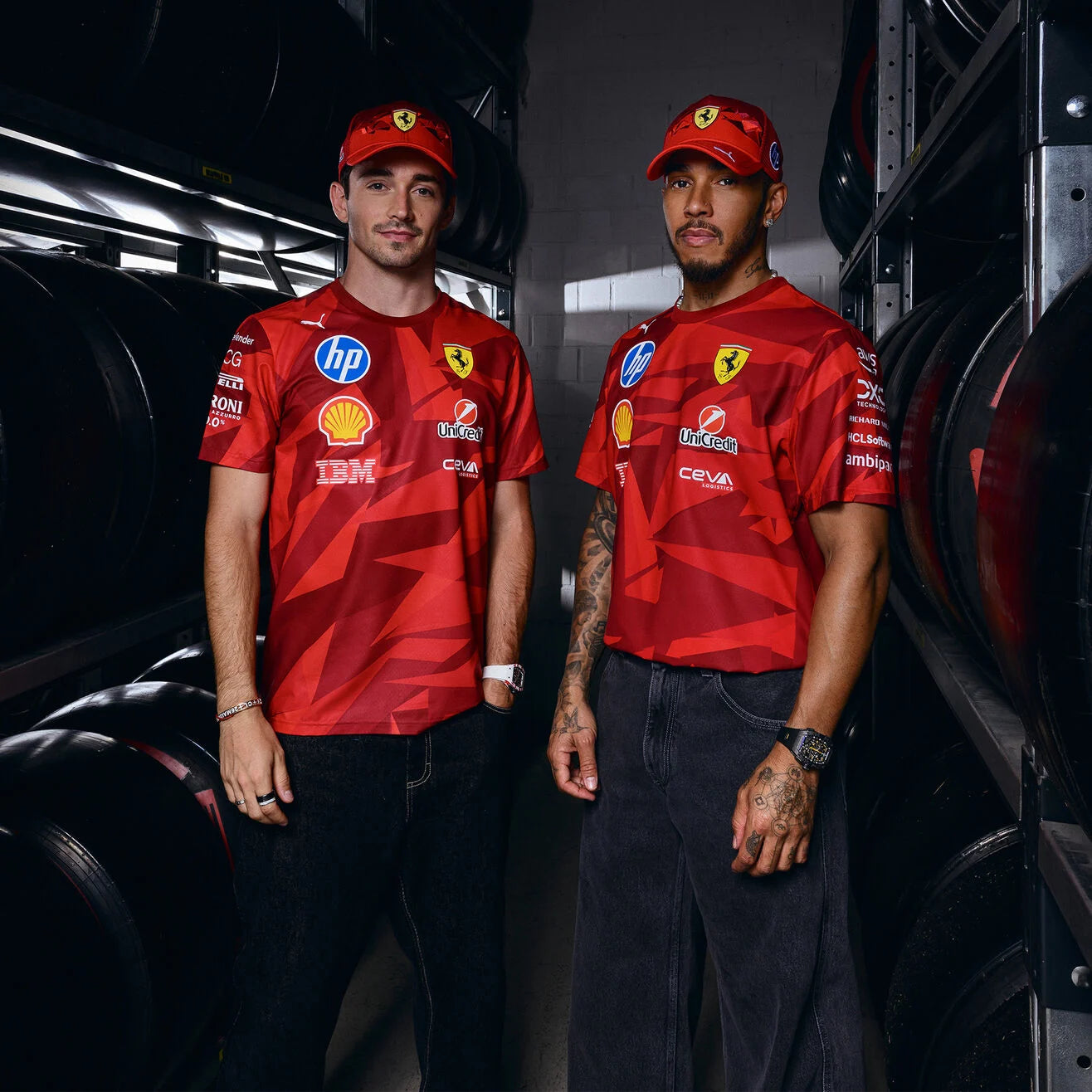 Scuderia Ferrari 2025 Team Las Vegas GP Cap