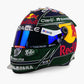 [Pre-Order] Red Bull Racing 2024 Sergio Perez Miami Helmet 1:2 | 1:4