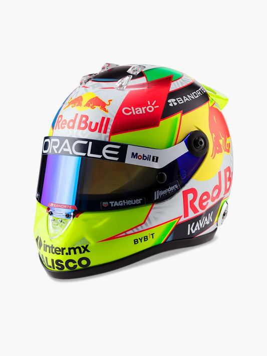 [Pre-Order] Schuberth 1:2 Red Bull Racing 2023 Sergio Perez Season Helmet