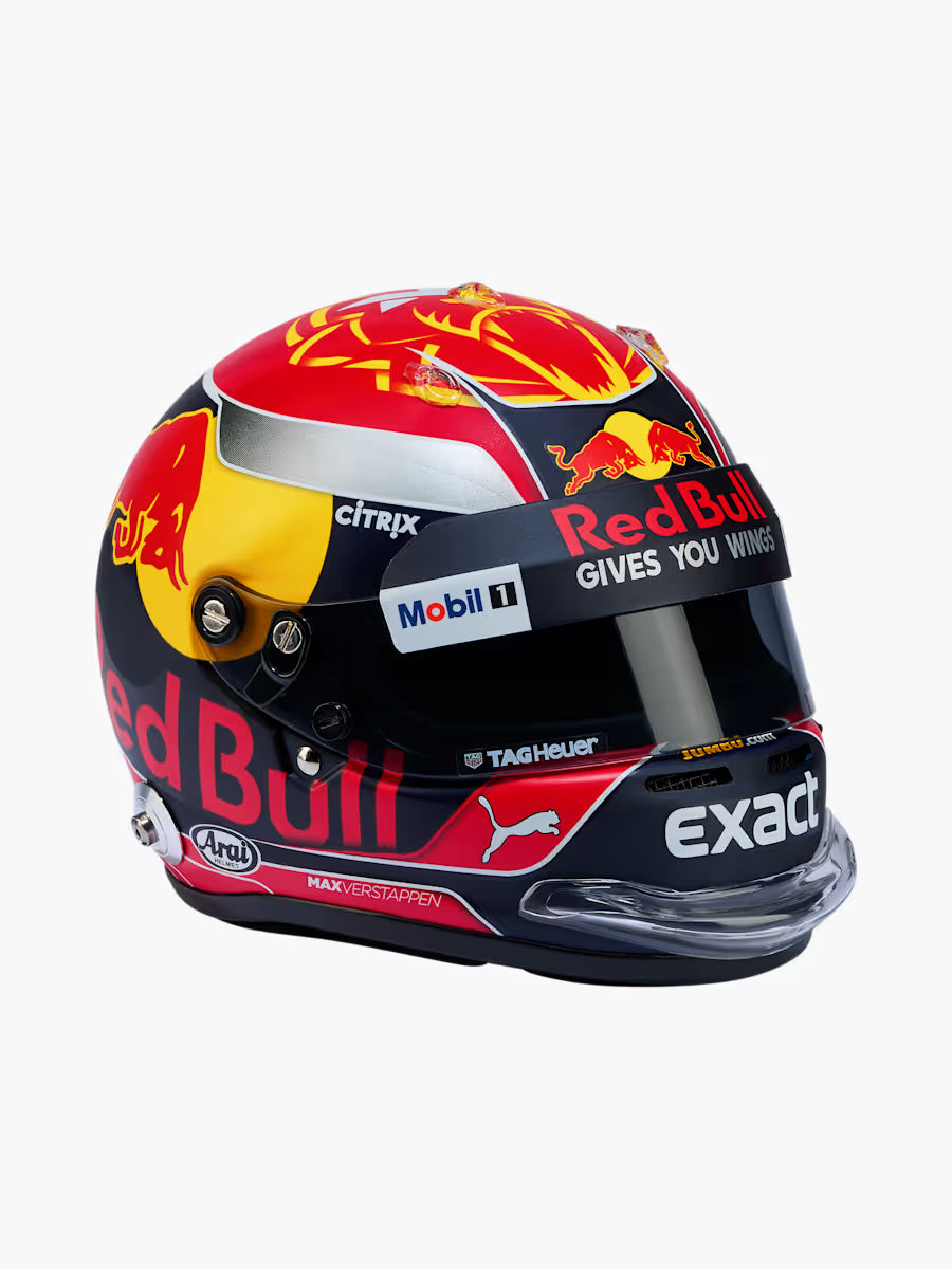 [Pre-Order] Red Bull Racing 2017 Max Verstappen Season Helmet 1:4 & 1:2