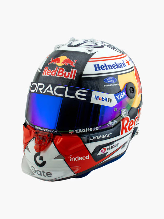 [Pre-Order] Red Bull Racing 2026 Max Verstappen Austin GP Helmet 1:4 & 1:2
