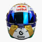 [Pre-Order] Red Bull Racing 2025 Max Verstappen Brazil GP Helmet 1:4 | 1:2