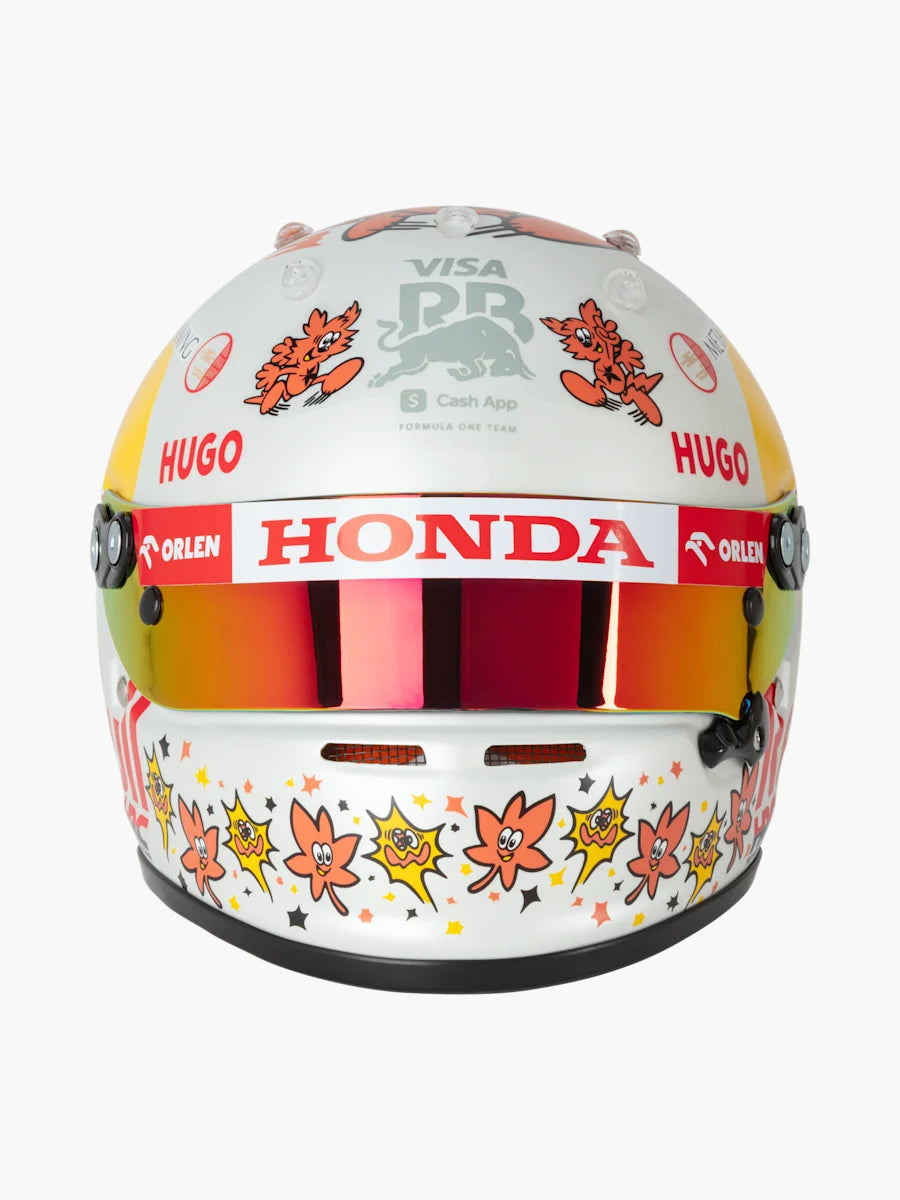 [Pre-Order] VisaCashApp RB 2024 Yuki Tsunoda Japapnese GP Helmet 1:2