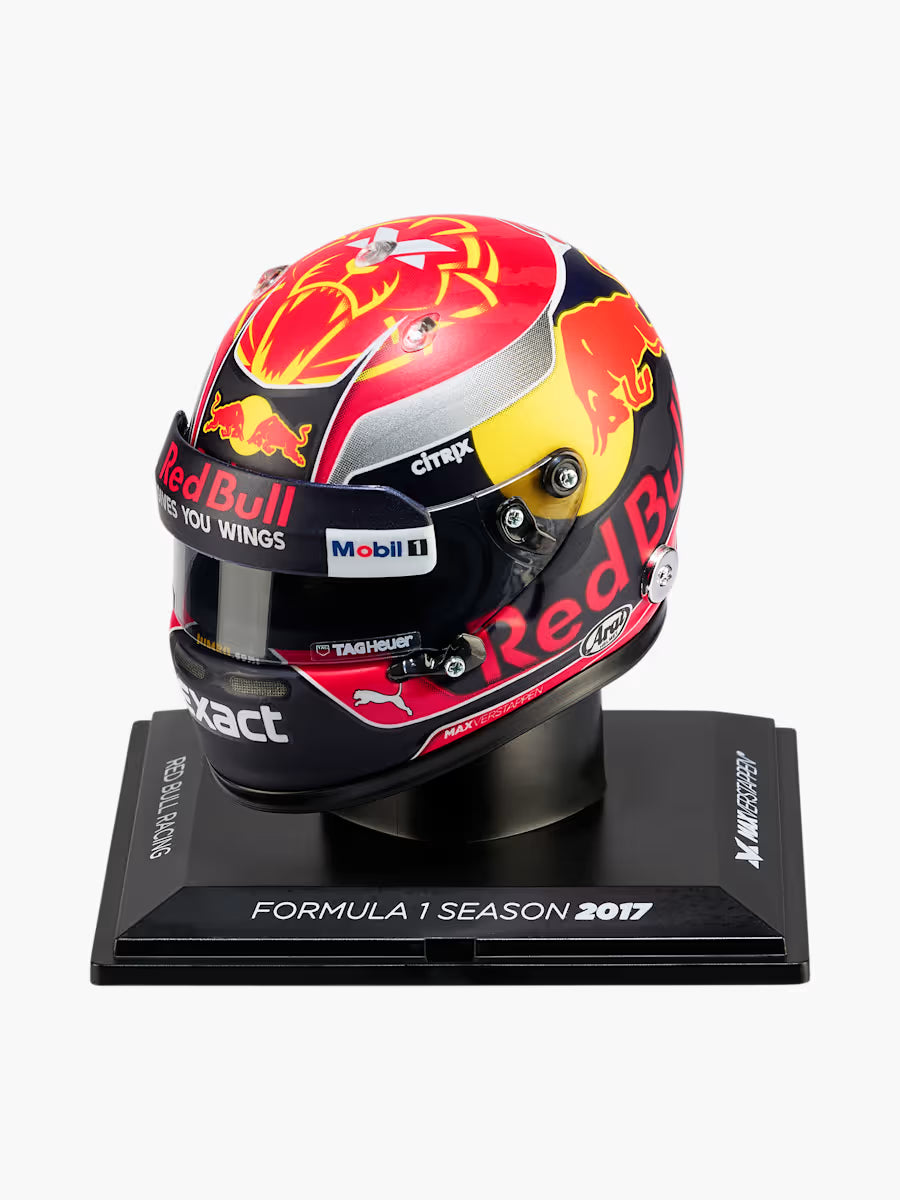 [Pre-Order] Red Bull Racing 2017 Max Verstappen Season Helmet 1:4 & 1:2