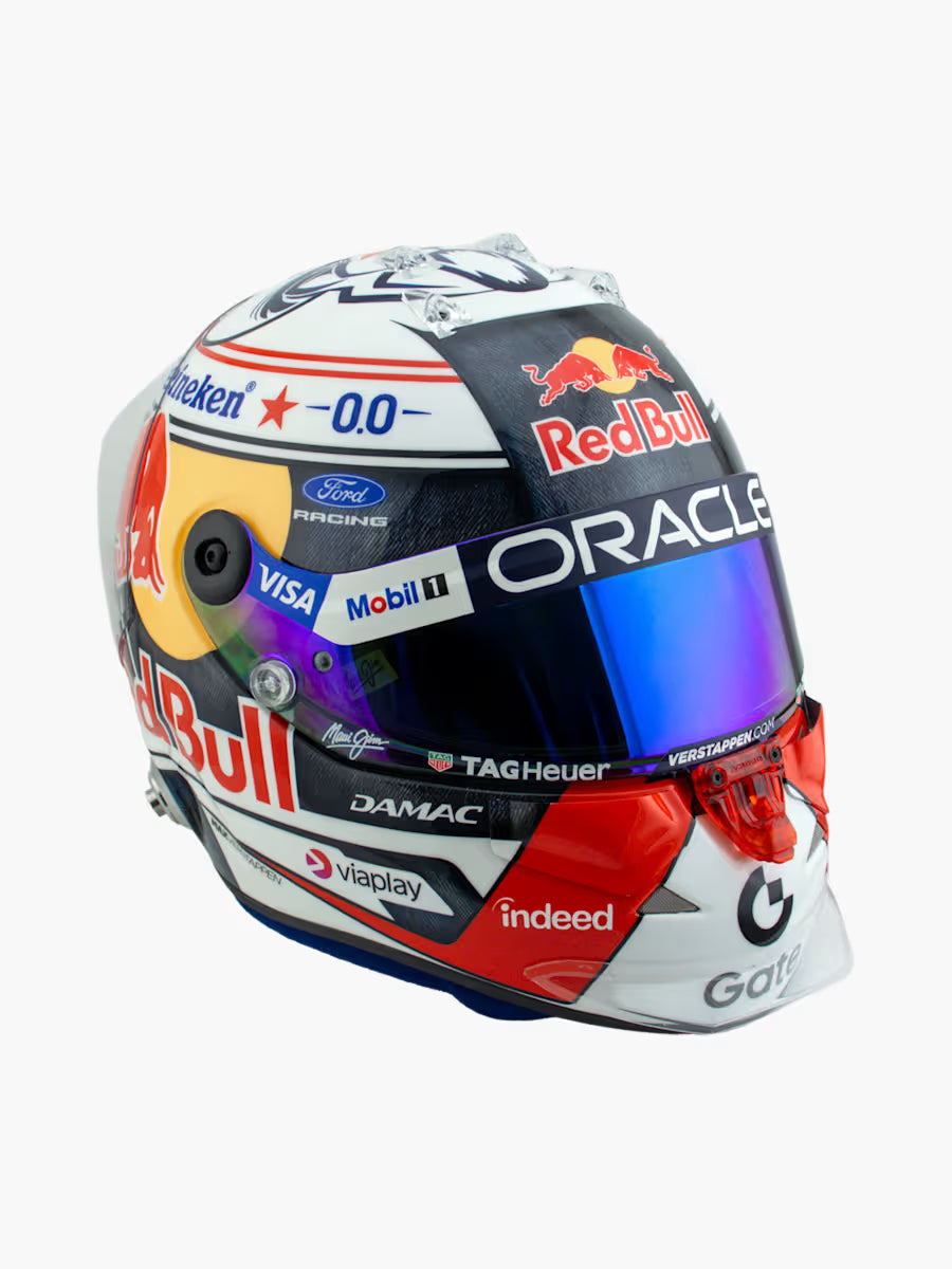 [Pre-Order] Red Bull Racing 2026 Max Verstappen Austin GP Helmet 1:4 & 1:2