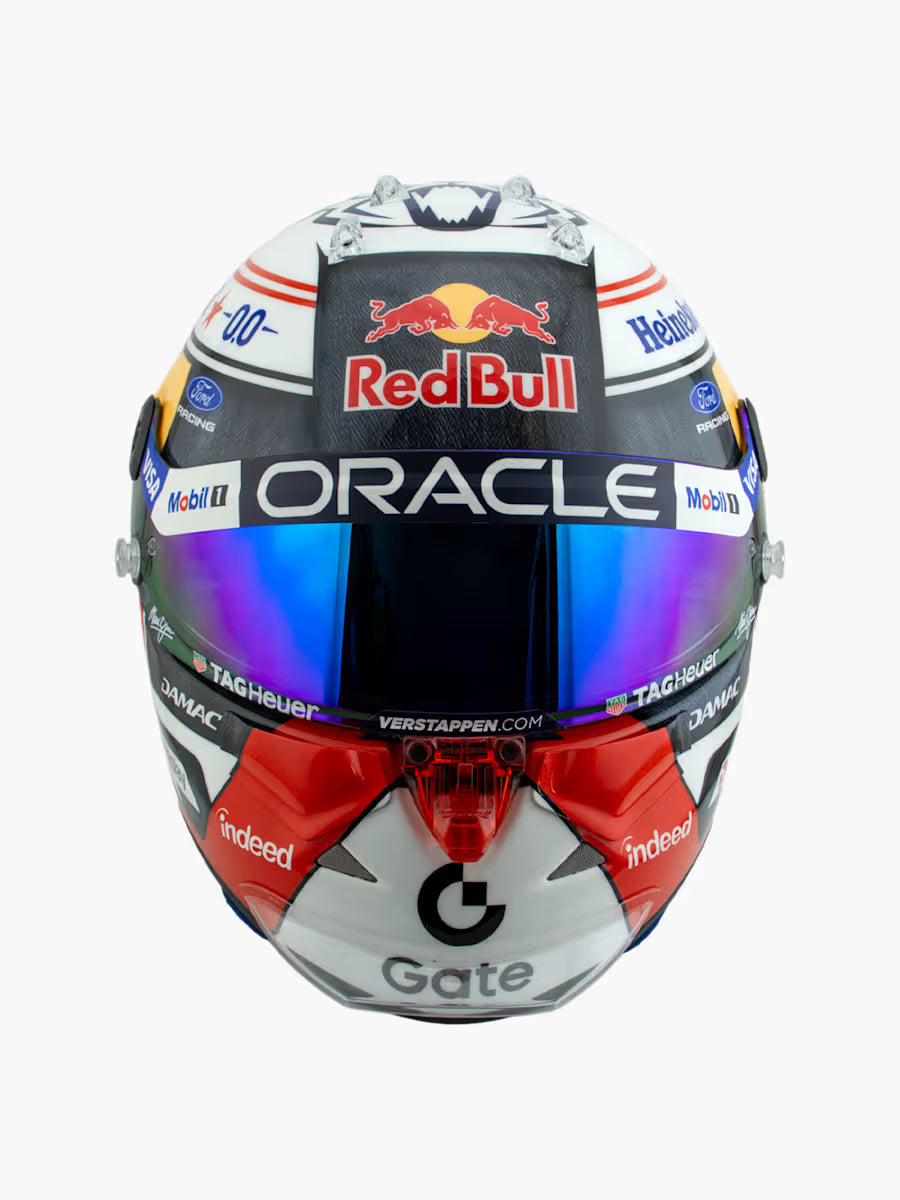 [Pre-Order] Red Bull Racing 2026 Max Verstappen Austin GP Helmet 1:4 & 1:2