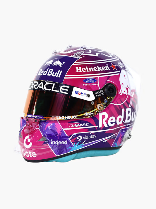 [Pre-Order] Red Bull Racing 2026 Max Verstappen Miami GP Helmet 1:4 & 1:2