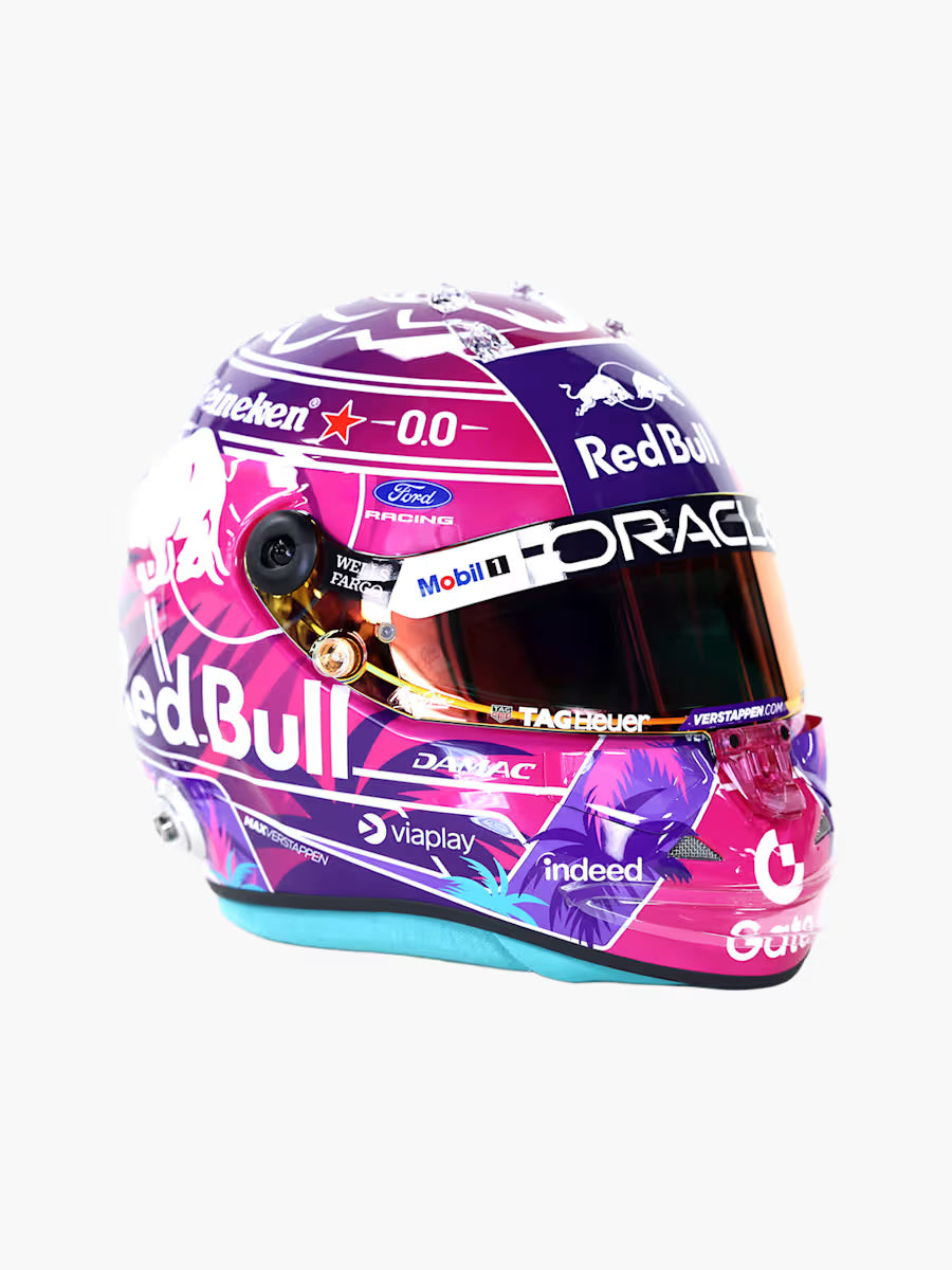[Pre-Order] Red Bull Racing 2026 Max Verstappen Miami GP Helmet 1:4 & 1:2