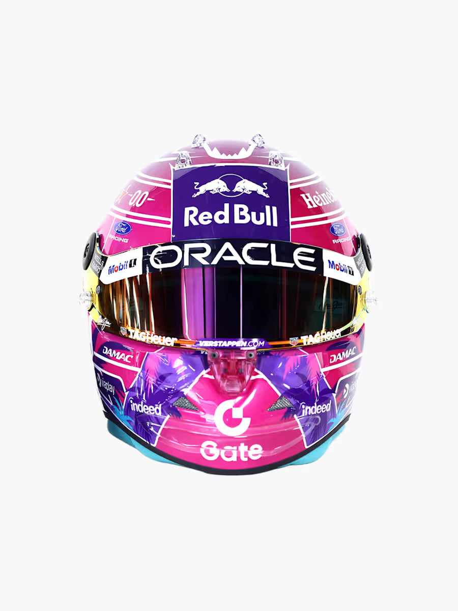 [Pre-Order] Red Bull Racing 2026 Max Verstappen Miami GP Helmet 1:4 & 1:2
