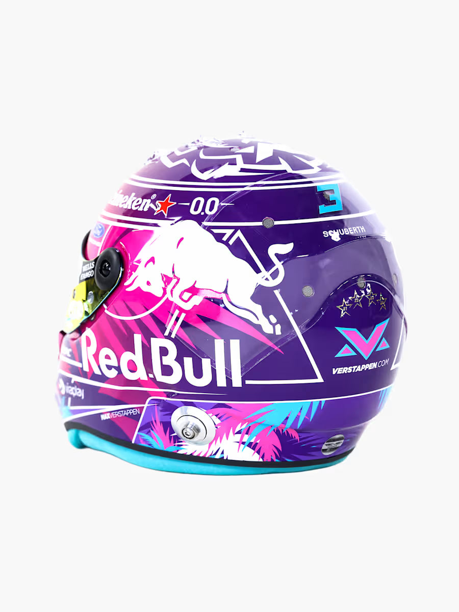 [Pre-Order] Red Bull Racing 2026 Max Verstappen Miami GP Helmet 1:4 & 1:2