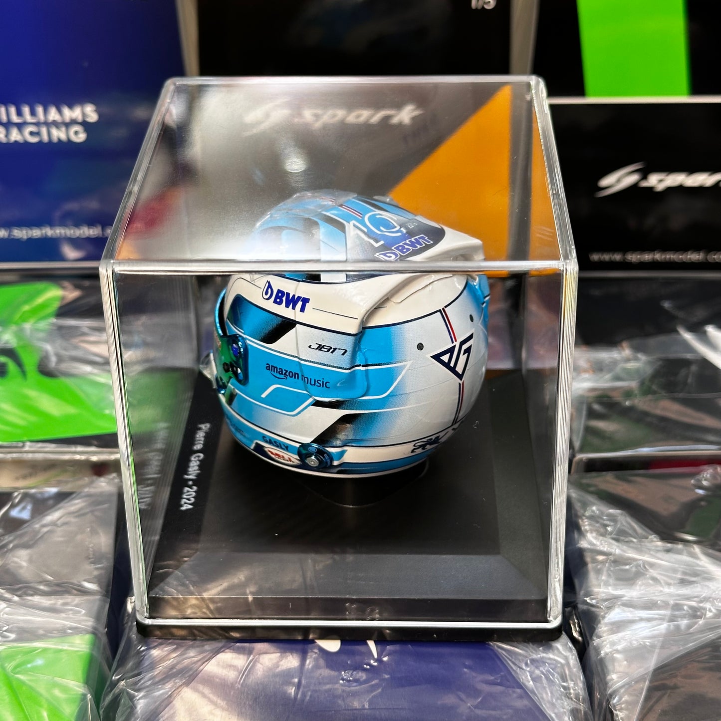 [In-Stock] Spark 1:5 Alpine F1 2024 Pierre Gasly Season Helmet Model