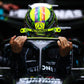 [Pre-Order] Spark Mercedes-AMG Petronas Lewis Hamilton 2023 Helmet Model 1:5
