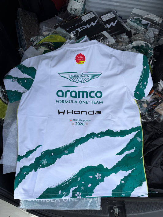 [Pre-Order] Aston Martin F1 2026 Japan GP T-Shirt  [Suzuka Circuit Exclusive]