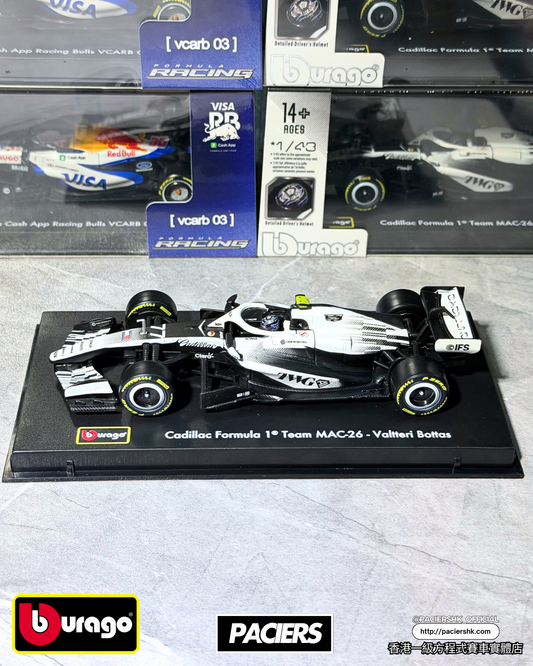 Bburago 1:43 Cadillac F1 2026 MAC-26