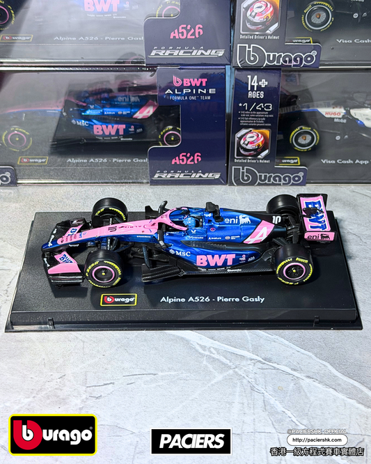 Bburago 1:43 Alpine F1 2026 A526