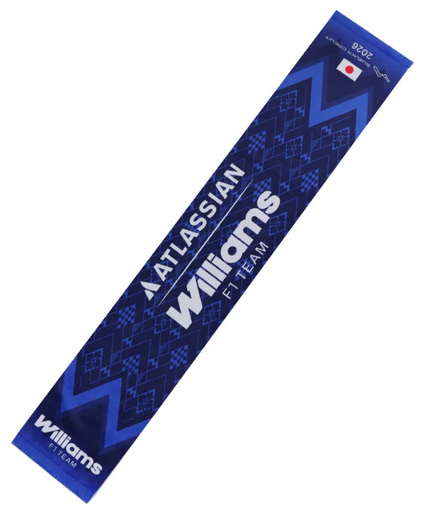 [Pre-Order] Williams Racing 2026 Japanese GP Scarf [Suzuka Circuit Exclusive]