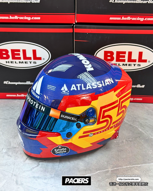 Bell 1:2 Williams Racing 2025 Carlos Sainz Helmet